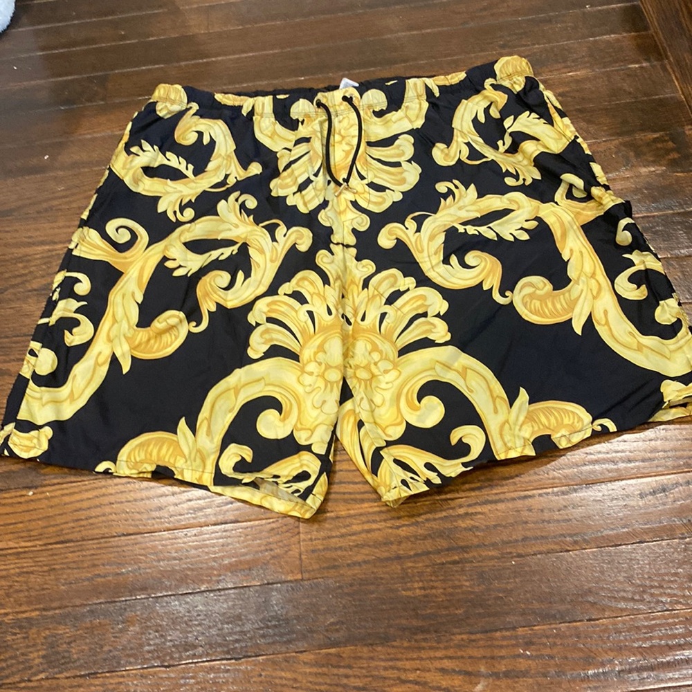 Versace’s Rococo Flow Men's Swim trunks